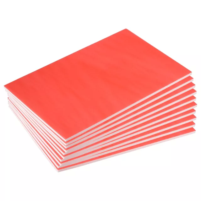 8x12" 200x300mm Foam Sheet Crafts Foam Boards Foam Paper Sheet, Red 10pcs