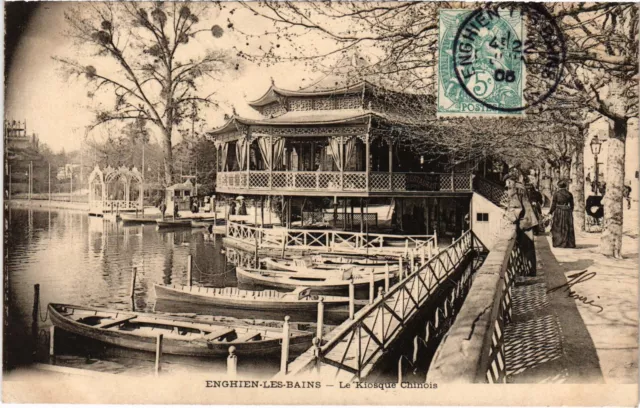 CPA Enghien les Bains Le Kiosque Chinois FRANCE (1308232)