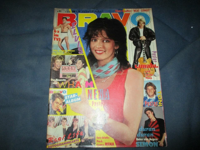 Bravo 26.7.1984 31/84 mit Nena Poster Heft komplett