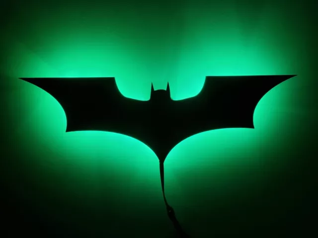 Batman Logo LED Nachtlicht, dunkles Ritter Themenlicht 2