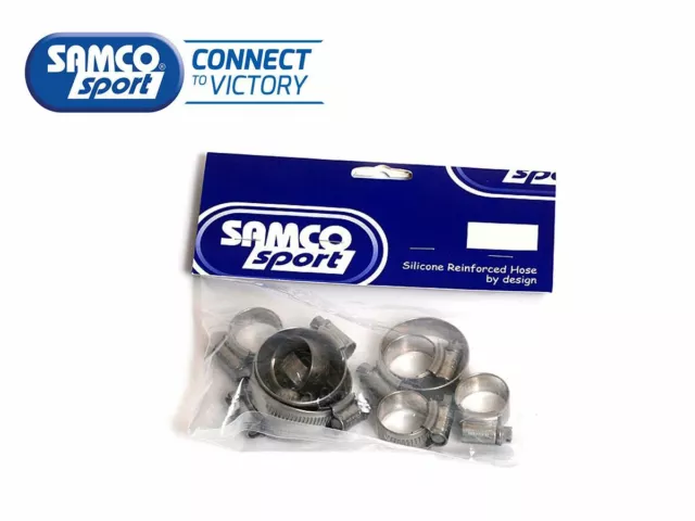 Kit Clip Tubi Radiatore Y Piece Race Design Sport Samco Per Fe 350 2014-16