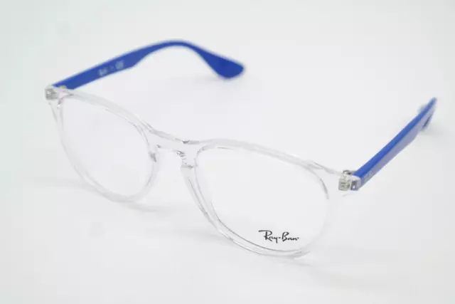 Brille Ray Ban RB 7046 Transparent Blau Oval Brillengestell eyeglasses Neu 3