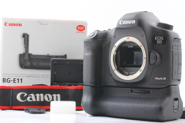 Near MINT++  7k Shots Canon EOS 5D Mark III 22.3MP DSLR w/ BG-E11 from JAPAN
