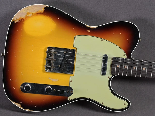 Fender Custom Shop Telecaster Custom 1960 Heavy Relic Faded 3-Tone Sunburst