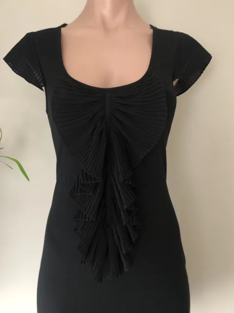 REVIEW | Pleated Cap Sleeve Stretch Ruffle Front Dress | SZ 12