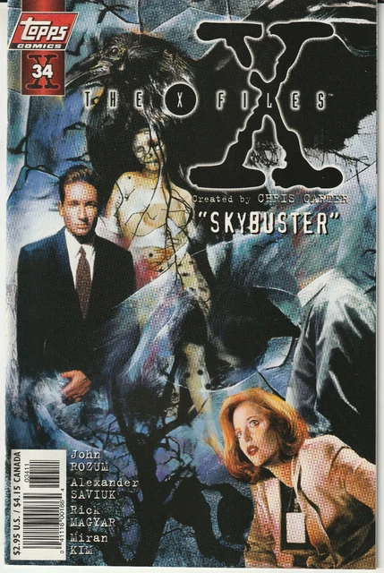 The X-Files Vol 1 #34 Topps Comics 1997 "Skybuster"
