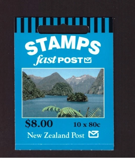 New Zealand 2001 Booklet reprint 1996 3 kiwis mint stamps SB84ac New Zealand 2001 Booklet reprint 1996 3 kiwis mint stamps SB84ac