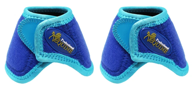 Horse  Medium Professional Equine Sports Medicine Splint Bell Boots 4147E