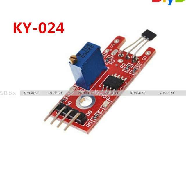 RASPBERRY COMPATIBLE LINEAR Hall Sensor Module KY024 for