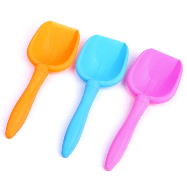 2pcs 17cm Beach Toys Shovel Children Play Candy Color Dredging T zcJCAU.OY Sn