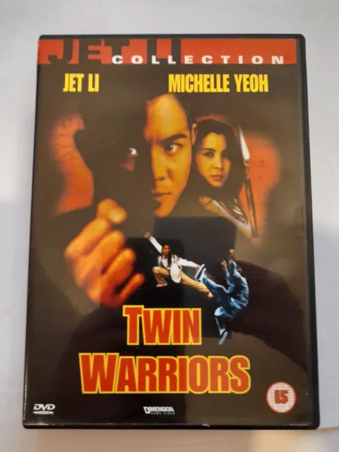 Twin Warriors- DVD- Compl (case+dvd) - Widescreen Version- JET LI Collection-VGC