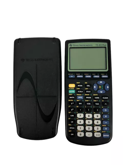 Texas Instruments TI-83 Plus - Graphing Calculator With Cover For Parts Only