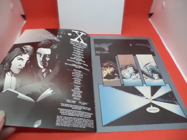 THE X FILES vol 1 #-1 TRICK OF THE LIGHT topps comics COMIC BOOK GRAPHIC NOVEL 2