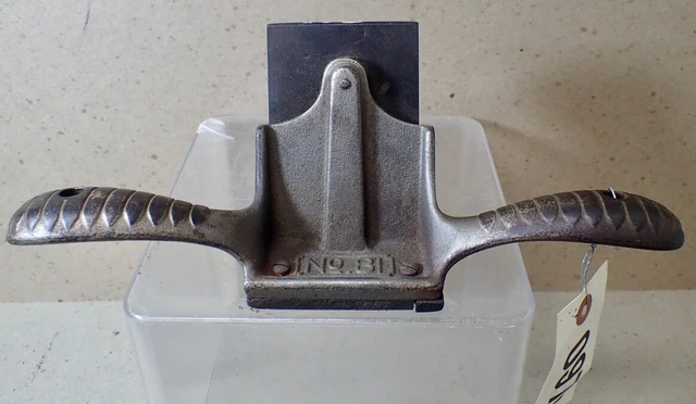 Vintage Stanley No. 81 Cabinet Scraper Hand Plane Spoke Shave & Blade Lot 0973