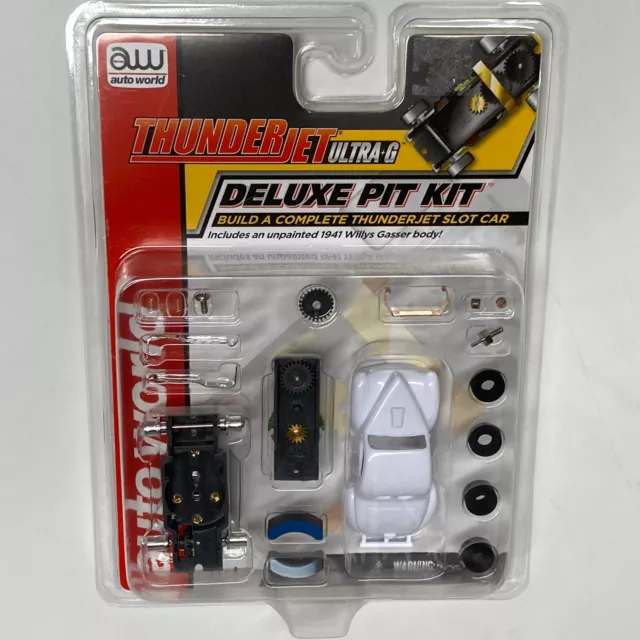 1941 WILLYS GASSER Coupe HO Slot Car Thunderjet UltraG Deluxe Pit Kit
