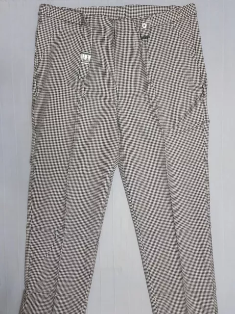 Herren Kochhose/Bäckerhose Kochbekleidung 100% Baumwolle Größe 58 NEU