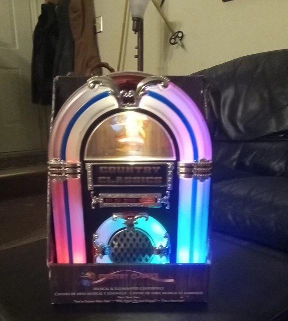 Country Classics Table Top Jukebox New