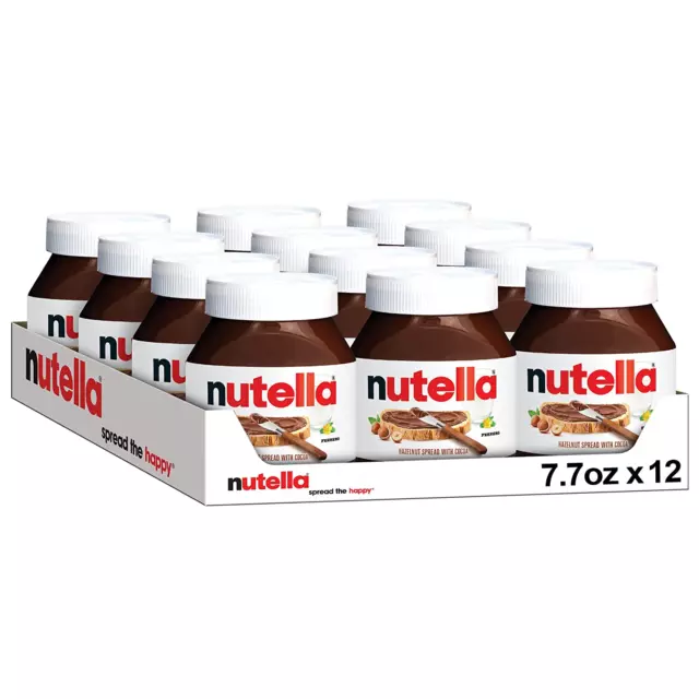 Mini pots Nutella 64 pièces en présentoir