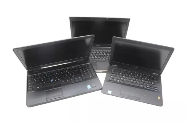 Konvolut 3 DELL Notebooks defekt für Bastler Laptop Latitude Computer Ersatzteil