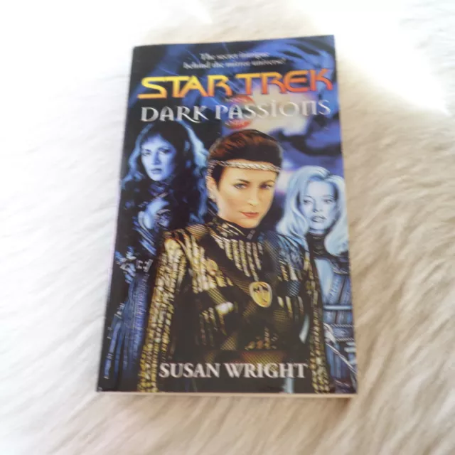 SUSAN WRIGHT Dark Passions Vtg STAR TREK Movie Book Vtg Star Trek Tv Show