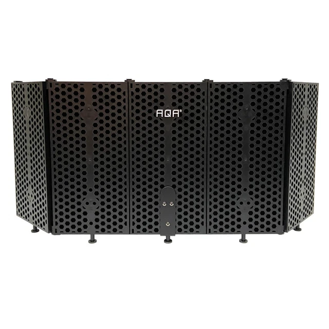 S5 Microphone Isolation Shield 5 Panels Noise Reduction Recording Studio Panel