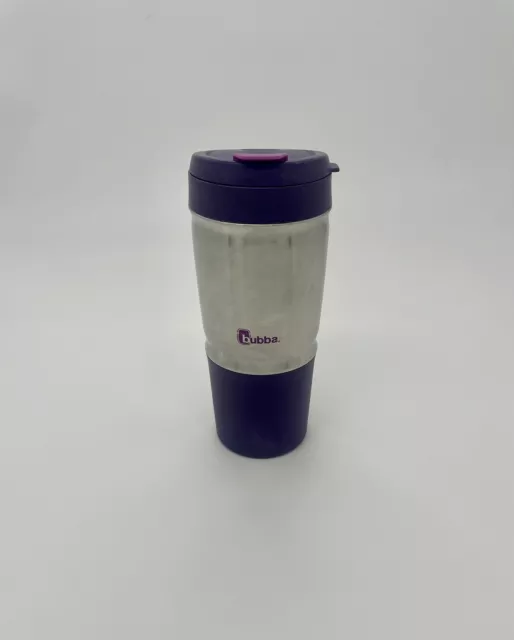 Bubba 24 oz Purple Travel Coffee Tumbler Cup Thermal Dual Wall Insulated