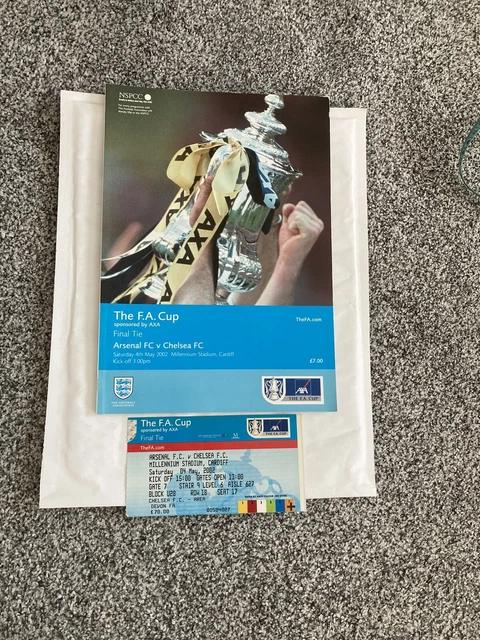 Cadre Photo Souvenir Finale FA Cup 2013 - Ticket + Programme - Wigan Athletic - Cadeau Foot