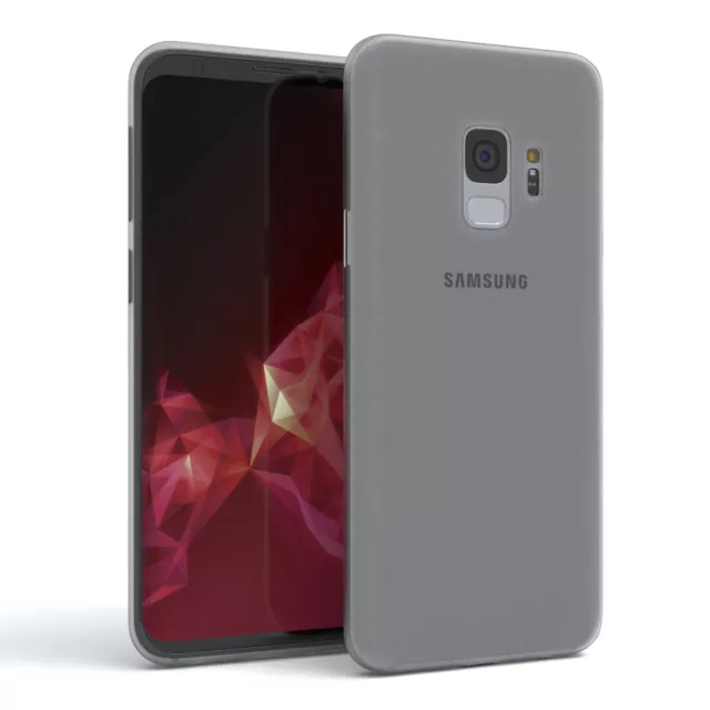 Schutz Hülle für Samsung Galaxy S9 Cover Handy Case Matt Transparent