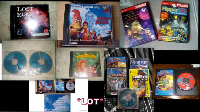 LOT 14 jeux pc * PETIT PRIX