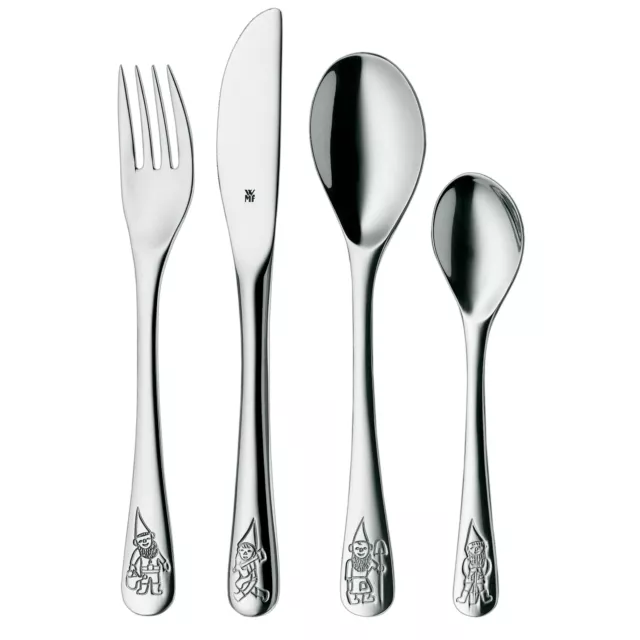 WMF Zwerge Kinderbesteck-Set 4-teilig