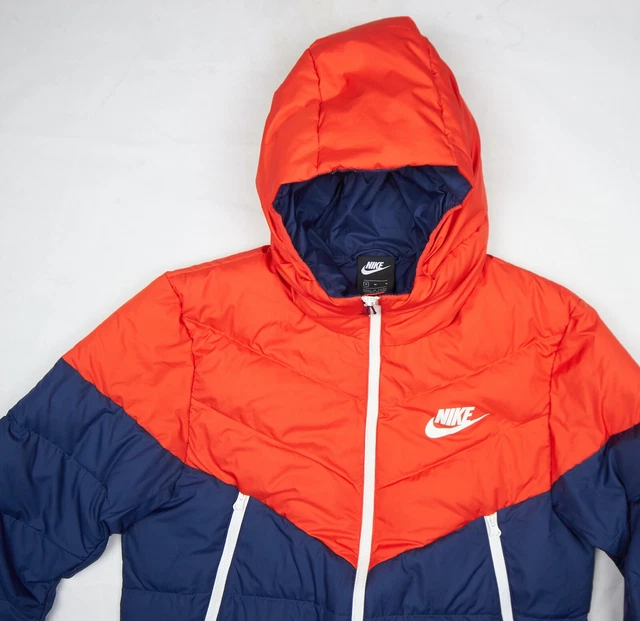Hooded puffer jacket nike sportswear windrunner down fill deals