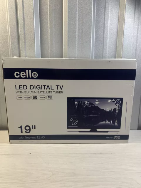 Cello C1920S LED TV HD Ready 20 Inch Built In DVBT2 HDMI HD USB Satellite Tuner