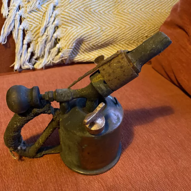 The Swedish Lamp Blowtorch. Brass Blowtorch. Antique Blowtorch