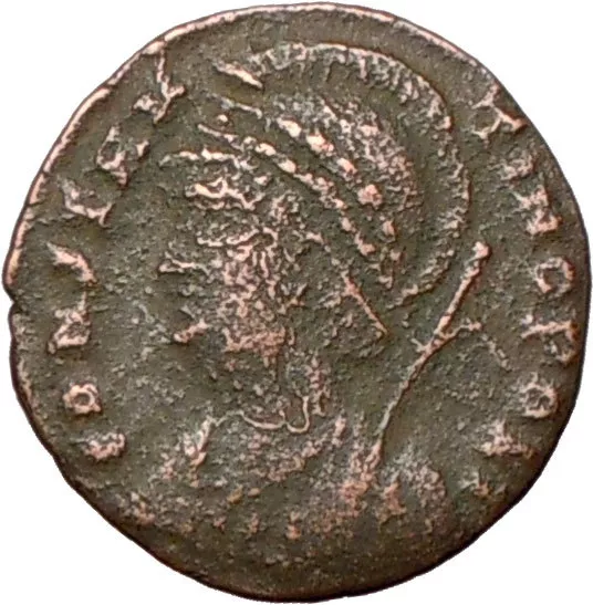 CONSTANTINE I the Great Founds CONSTANTINOPLE Ancient Roman Coin i23975  Victory