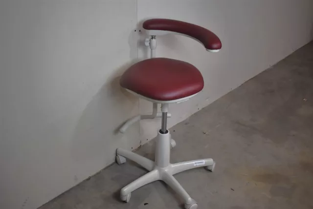 NEW UNUSED Midmark Spcl U-L Col Dental Ergonomic Adjustable Assistant Stool