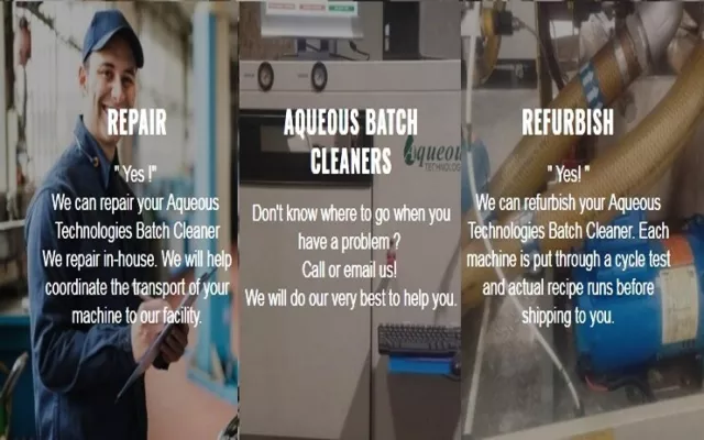 Aqueous Technologies SMT Batch Cleaner Repair-Refurb-Service, Computer Rebuild Aqueous Technologies SMT Batch Cleaner Repair-Refurb-Service, Computer Rebuild