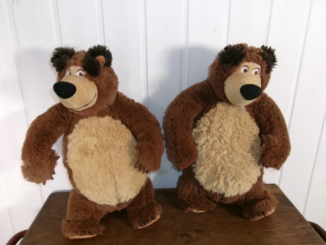 peluche masha et michka