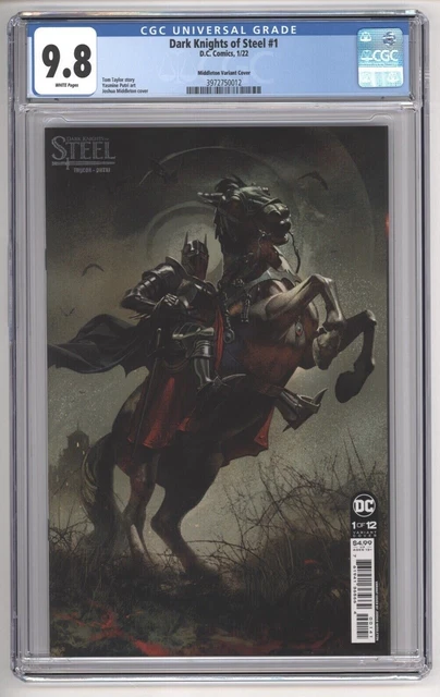 Dark Knights of Steel #1 Josh Middleton Variant Cover CGC 9.8