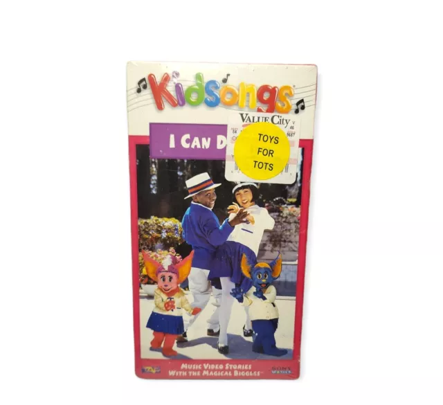Kidsongs I Can Dance! VHS Video Tape Kids Sing Along Music Vids New Sealed Rare
