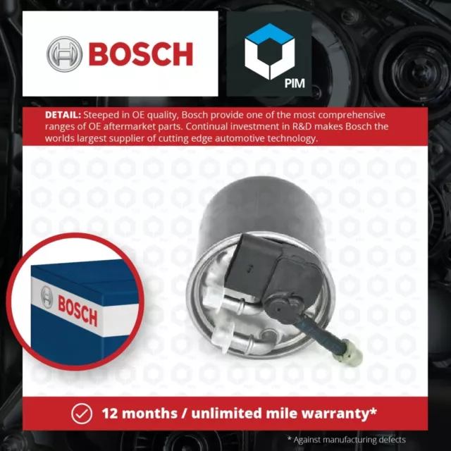 Fuel Filter fits MERCEDES C220D 2.2D 15 to 18 OM651.921 Bosch A6510901652 New