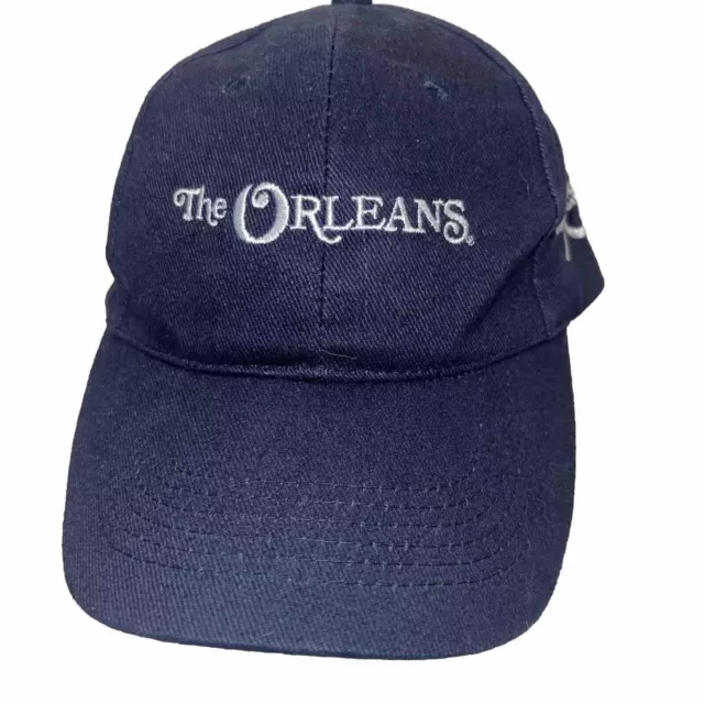 Gorra de sombrero azul marino The Orleans 40Boyd juego con gancho blanco lazo marca de lote