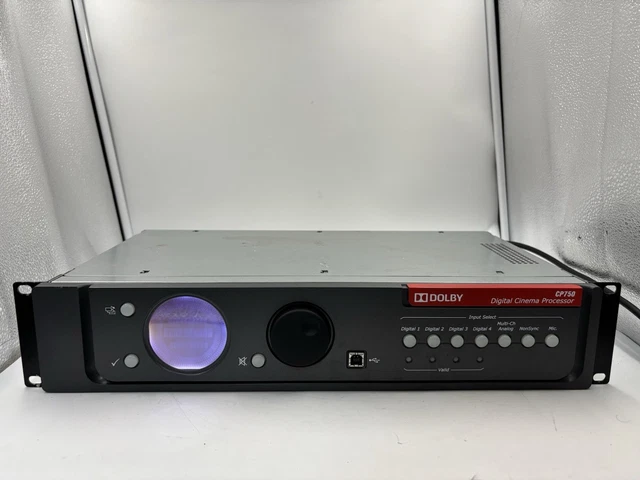 thumbnail image 2 of Dolby CP-750 Digital Cinema Stereo Audio Processor – 7.1 Channel, Used, Fully Operational 2 of 3