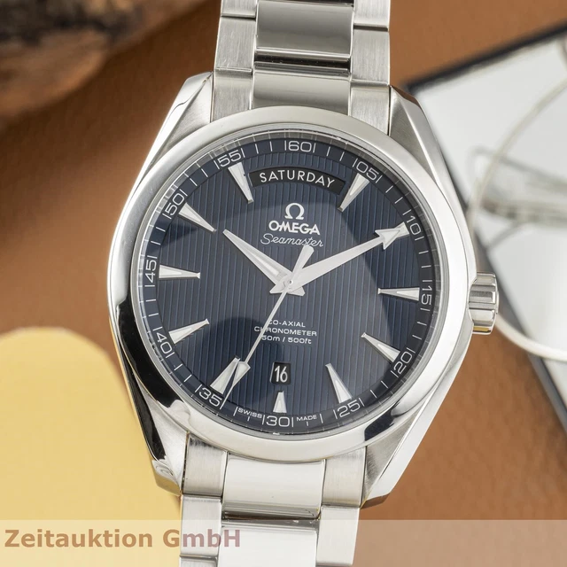 Omega Seamaster Aqua Terra Automatik Herrenuhr Ref. 231.10.42.22.03.001 B&P 2014