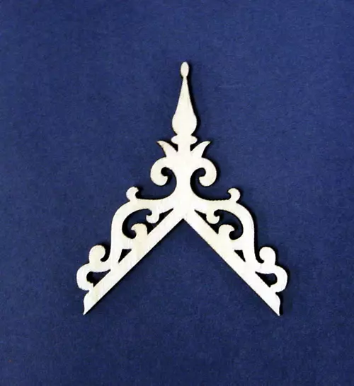 Dollhouse Miniature 1:12 Scale 12/12 Roof Finial Trim