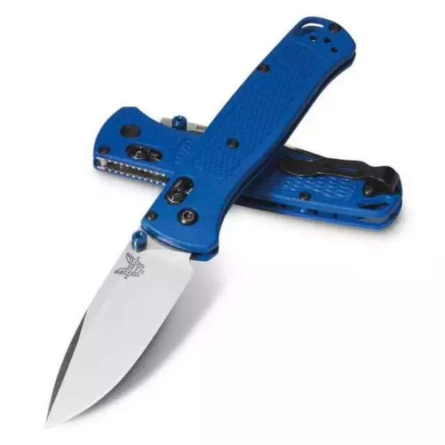 BENCHMADE Bugout 535 Knife CPM-S30V Steel & Blue GrGray