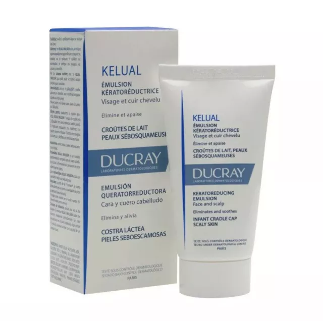 Ducray Kelual-Emulsion zur Beruhigung der Milchkruste, Hydratation,...