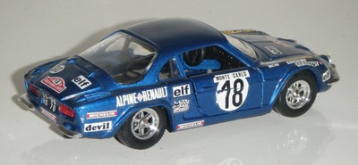 Alpine 781O Champion France Vitrage Seul pour Alpine Renault 1600S Berlinette 1:20 