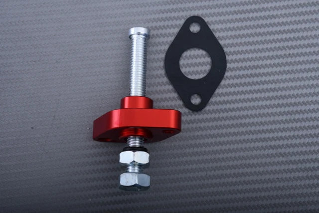 Tensor De Cadena Manual (Leva CCT) Color Rojo Para KTM 400 EXC (2000-2005) | Marca TRACKSTAR, Modelo CCT250EXC