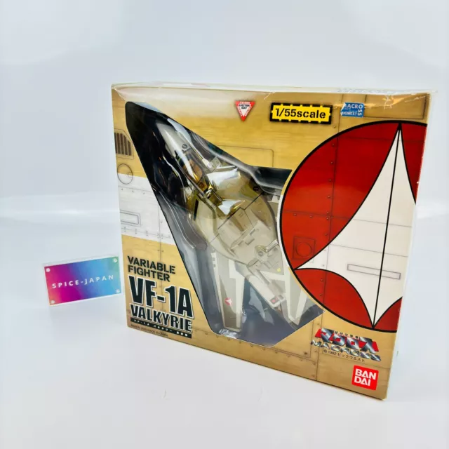 Macross　BANDAI 1/55 VF-1A Valkyrie Mass Production Machine  Figure Used