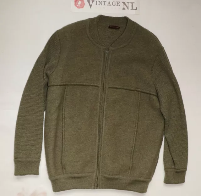 UHLE 80er TRACHTEN WALK JACKE JANKER Gr. 52 SAKKO STRICKJACKE